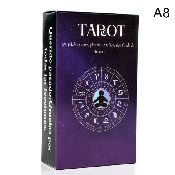 1 kortstokk 10 stiler Tarotkort Blackbird Lenormand Betydning Tarot P - Perfet one size A5