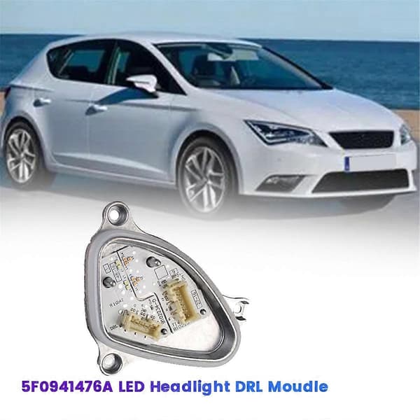Højre Forlygte LED DRL Modul 5F0941476A Kompatibel med Seat Leon Cupra-Perfekt