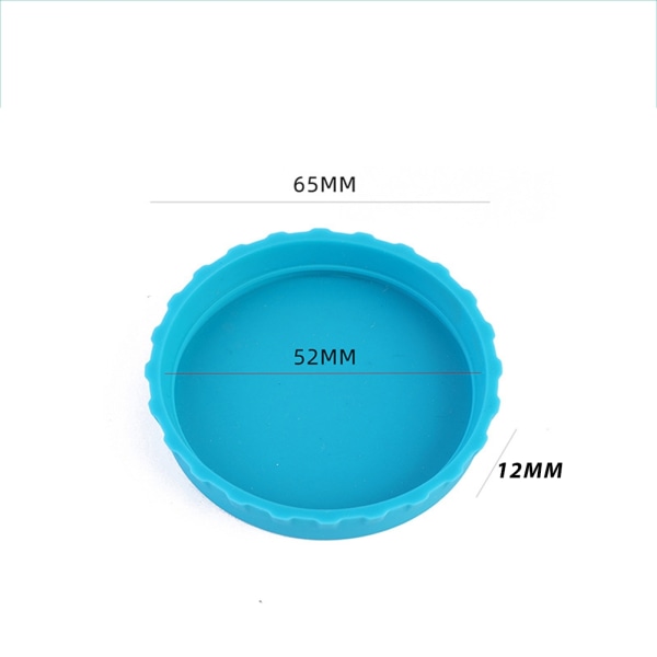 6 silikonbrusbokser til standard brusbokser - Perfet 6 Colors Each