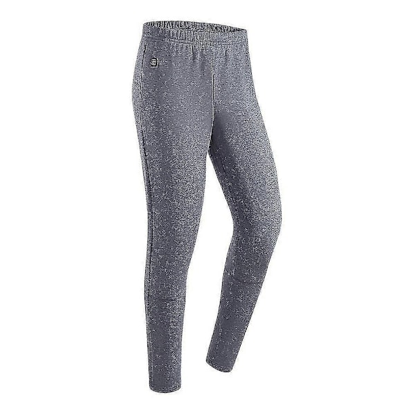 Vinter Termisk Opvarmet Jakke 28 Områder Vandretøj Ski Dragter Opvarmet Tøj Opvarmet Underundertøj-Perfekt Men gray pants XL