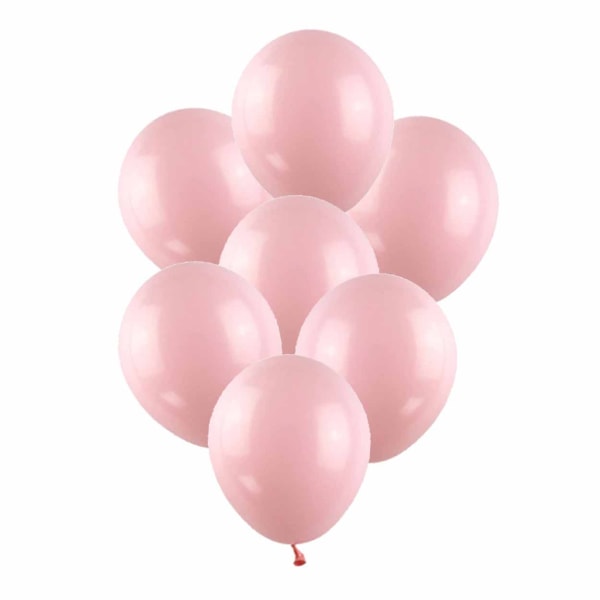 100-pack Rosa ballonger 26cm Latex Fest Födelsedag rosa pink