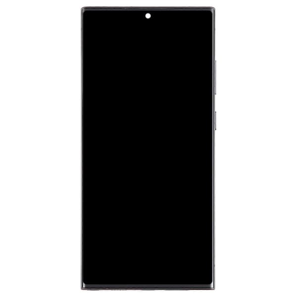 C-klasse LCD-skærm og touchpanel-samling + ramme (TFT-sort) til Samsung Galaxy S23 Ultra S918 0 0