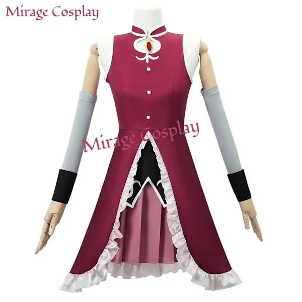 Sakura Kyoko Cosplay-asu, Sakura Kyoko -mekko naisille, Anime-mekko, Puella Magi Madoka Magica Cosplay-asu - Täydellinen Dress XS