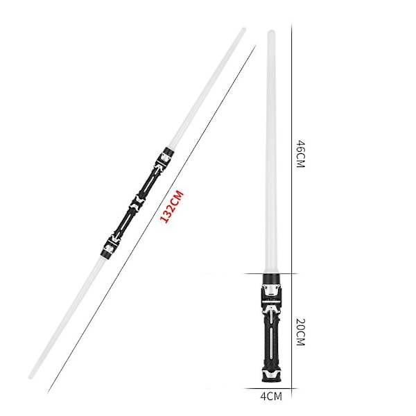 Star Wars Laser Sword Leksaker med Ljud & Ljus-up för Barn Anti-slip Handtag Lightsaber Cosplay Party Props-Perfet Blue