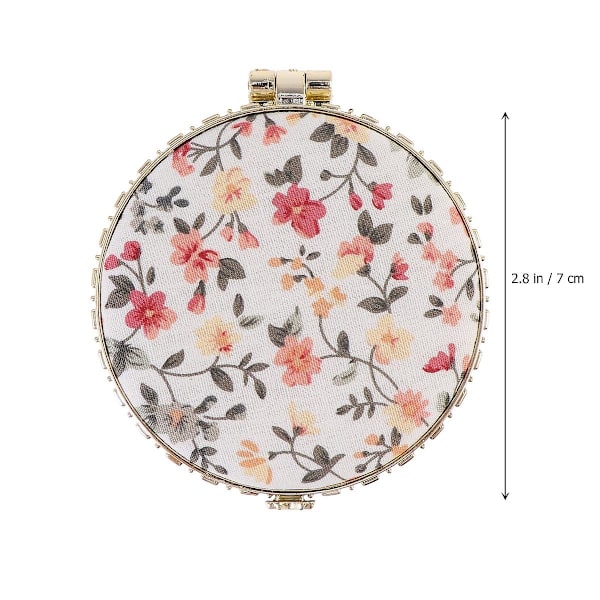 2 kpl Mini Peilit Retro Taitettava Kannettava Pieni Peili Lompakko Metalli Peili Vintage Peili Kompakti Peili Lompakko Peili-Perfet