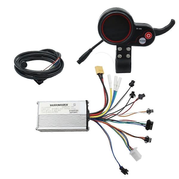 36V 16A Elektrisk Scooter Controller Dashboard Kit med TF-100 Display Scooter til Elektrisk Scooter - Perfekt