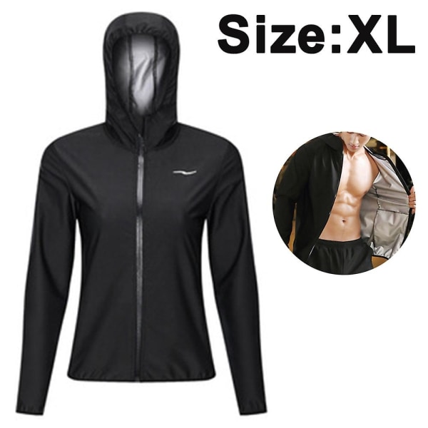 Bastu Suit Sweat Sportswear Anti Rip Boxning Träning Body Långärmad - Perfet Male XL