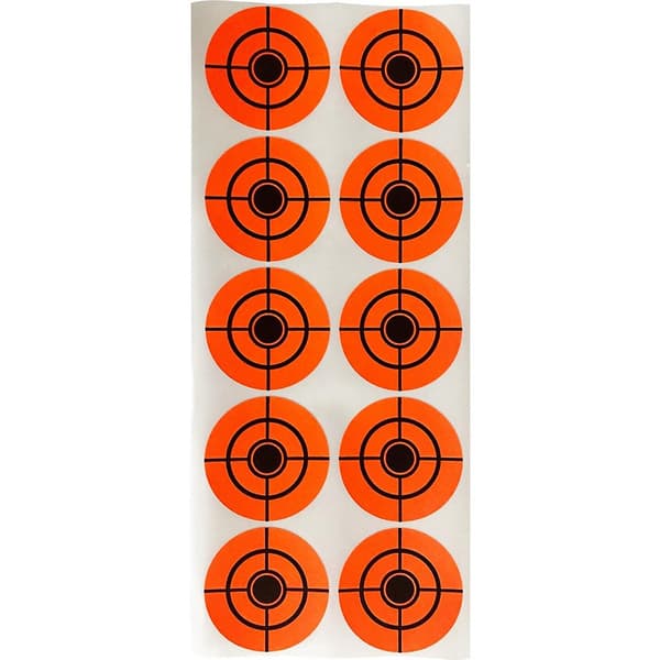 100 st Måltavla Papper Ansikte för Pilbåge Skytte Jakt Träning-Perfekt Orange