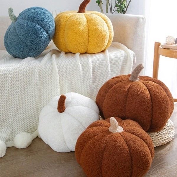 Halloween kurpitsatyyny pehmoiset kodin koristeet - Perfet yellow
