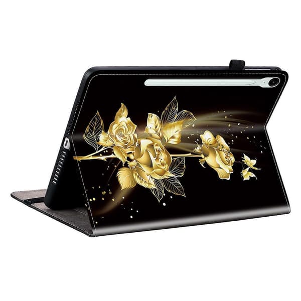 Krystalltekstur Malt Lær Tablet Case-Perfet For Samsung Galaxy Tab S9 / S9 FE