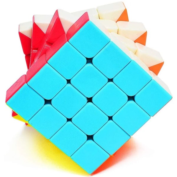 Rubiks kub 4x4 inga klistermärken, 4x4x4 cube toy - Perfet