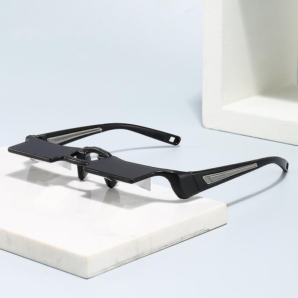 Lazy glasögon spegelglasögon 90 graders glasögon för att lägga ner läsning - Perfet