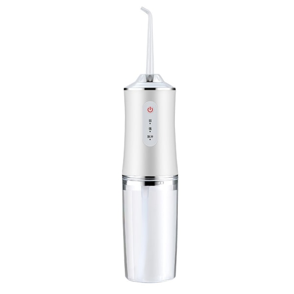 Oral Irrigator USB uppladdningsbar vattenflosser Portable Dental Water Jet 220ml vattentank Tandrengöring Irrigador Bucal Ipx7