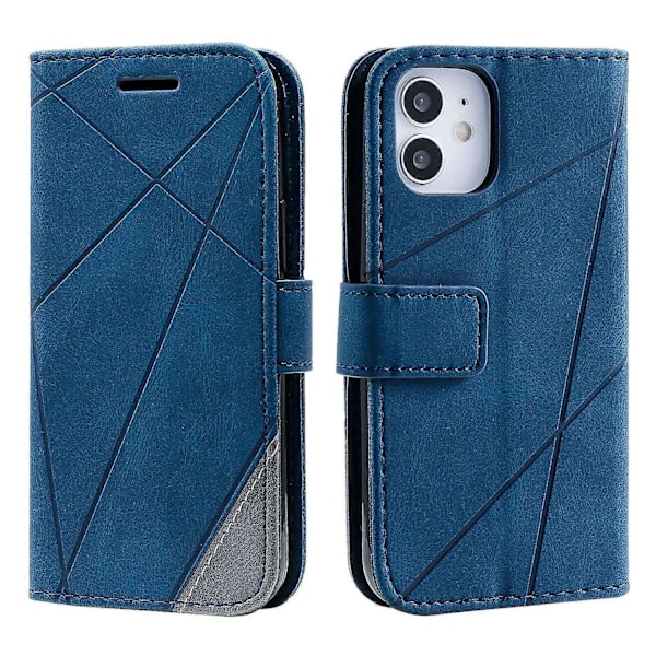 Fodral Kompatibelt med iPhone 11 Läder Magnetiskt Foliofodral med Korthållare Kompatibelt med iPhone 11-Perfet Blue