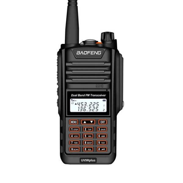 BAOFENG BF-UV9RPLUS Dual Frequency High Performance Vandtæt Walkie Talkie