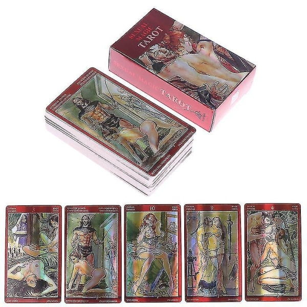 Sexuell magic Tarotkort Spelkort Tarot Familjefest Brädspel Spådom