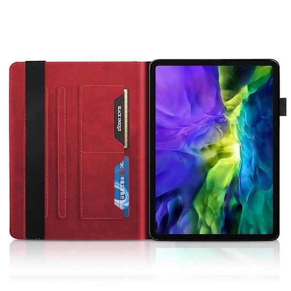 Life Tree Tablet Fodral Kompatibelt med iPad Pro 12.9 2022 / 2021 / 2020 - Perfekt Red