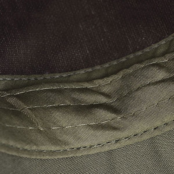 Fashion Stitching Flat Cap - Säädettävä Military Cap - Unisex - - Perfet Green