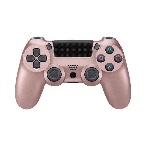 Trådløs Bluetooth spilcontroller til Playstation 4 - Perfet Rose gold