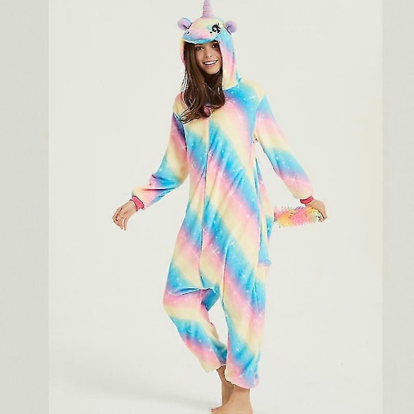 Ny Draktränaren Tandlöse Night Fury Cosplay Kostymer Pyjamas Badrock Dam Herr Sovkläder Varm Tjock Overall-Perfekt C M
