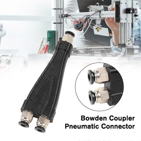 Bowden Koppling Pneumatisk Anslutning för BambuLab 3D-skrivare - Perfekt