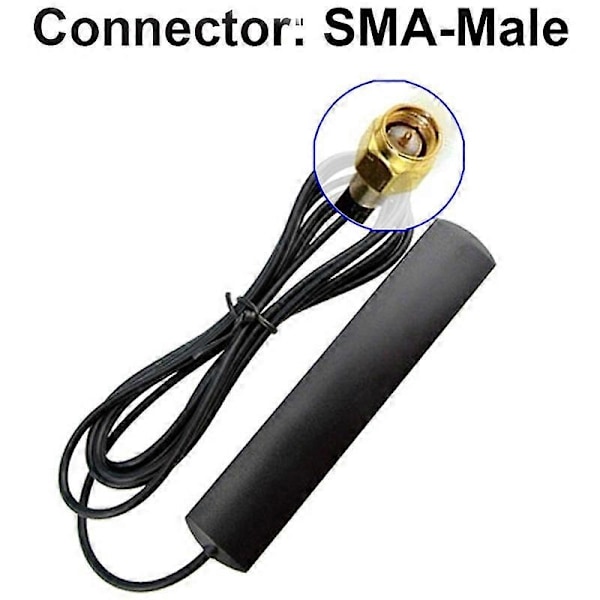 3G 4G LTE Patch Antenne 700-2700MHz 5Dbi SMA Hannkontakt Ruter Forlengelseskabel Antenne Universa-Perfet