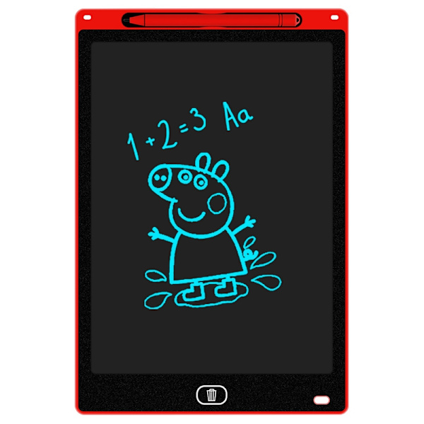 LCD-skrivblock Digitalt ritblock Handskriftsblock - Perfet Red 8.5 inch Single