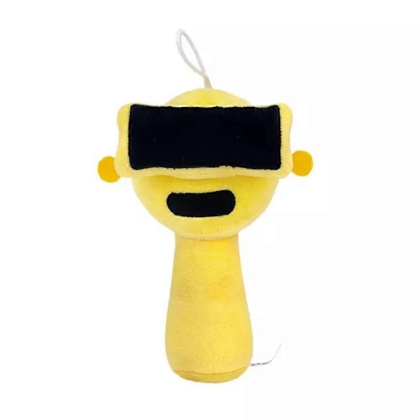 Sprunki Plyschleksak, Sprunki Play Plyschleksak, Wenda Sprunki, Grå Sprunki, för Vuxna och Barn - Perfekt yellow