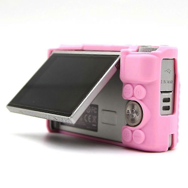 Kameraovertræk i silikone til Canon SX740 HS/ SX730 HS - Anti-ridse, beskyttende etui - Perfekt Pink