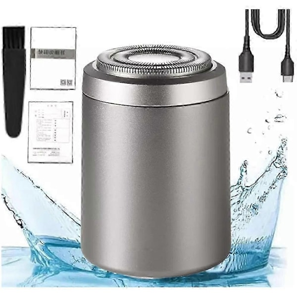 Mini Sähköpartaveitsi, Mini Kannettava Sähköpartaveitsi, Sähköpartaveitsi - Perfet Metallic silver