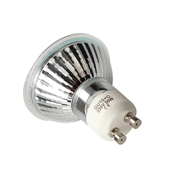 Super Lys GU 10+C 50W 220V-240V Halogen Pære Lampe Belysning Lyspære - Perfekt