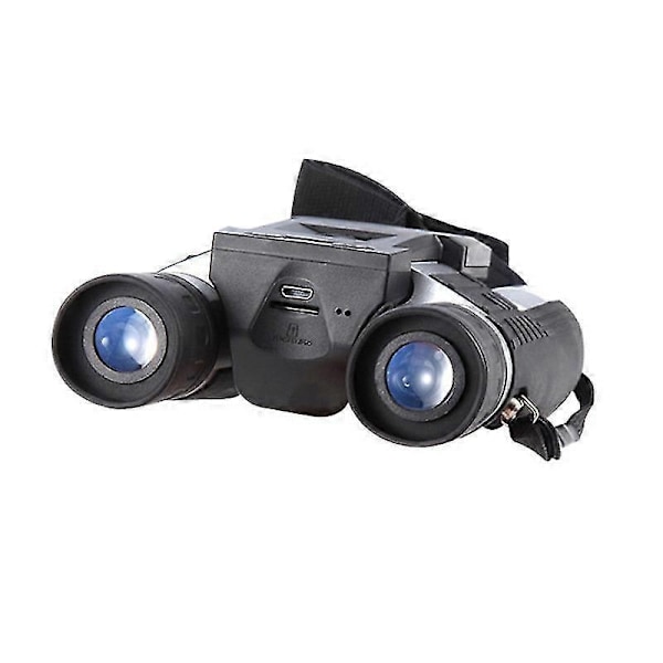 HD 1080P Sort Kikkert Digitalkamera USB Kikkert Teleskop, Video og Foto, Genopladelig, sort-Perfet