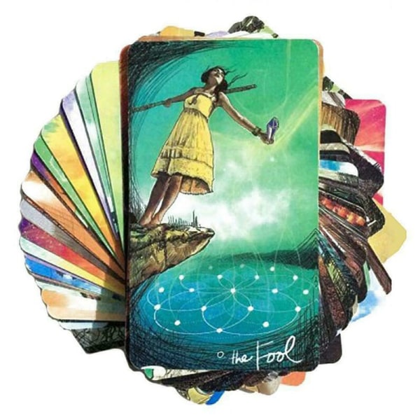 78 stk. The Light Seer's Oracle Card Deck Tarot Card Tell Future - Perfet