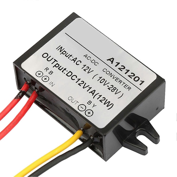 AC 10-28V til DC 12V Buck Converter AC DC Nedtrappingsstrømforsyningsmodul (1A)-Perfet