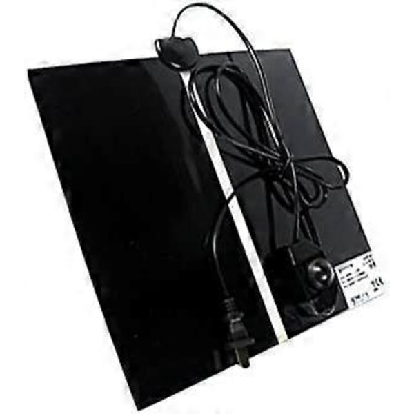 Varmematte til krybdyr, tankvarmer med temperaturregulator - Perfekt 20W - 42X28CM