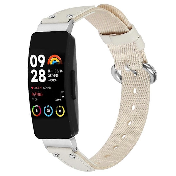 Tyyppi B Yhteensopiva Fitbit Inspire 2 Nylonpunotun kellon rannekkeen kanssa, säädettävä korvaava ranneke - Täydellinen Style E