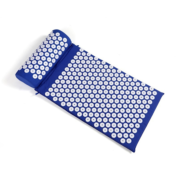 Snowflake Akupunktur Massage Yogamatta - Set om 3 - Perfet Blue