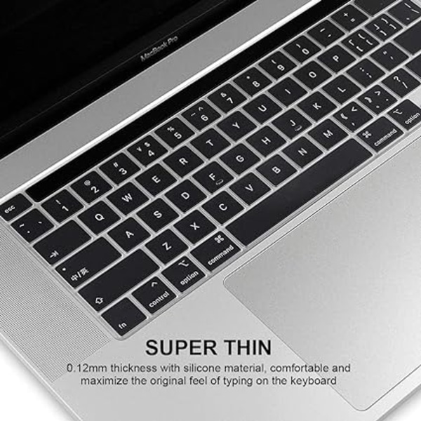 Deksel kompatibelt for 2022-2020 Ny M2/M1 MacBook Pro 13 tommer Touch Bar A2338 A2289 A2251 med Touch Bar og Touch ID, AZERTY - Perfet
