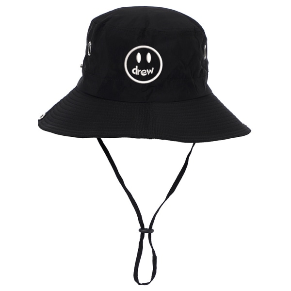 Smiley hip hop lue brodert turlue - Perfet Black