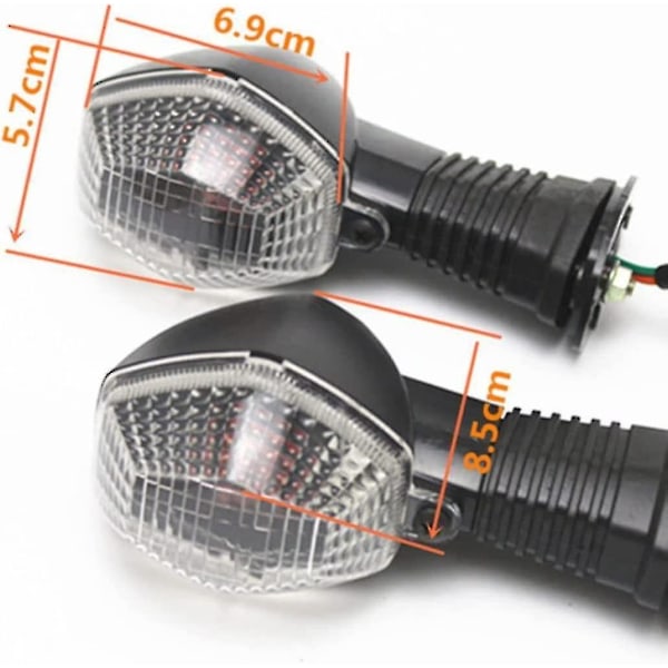 Motorcykel Blinklys Indikator Til Suzuki Gsf 600/650/1200/1250 N/s Bandit Gsf1250sa 1000 650 V-strom 1 Par, Motorcykel Modi-Perfet