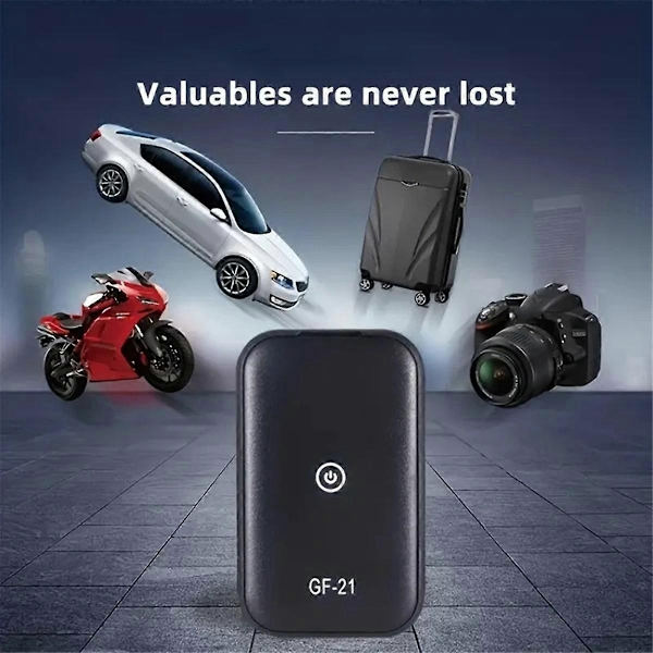 GF21 Tracker Præcis Positionering Mini Biltracker Universal Cykel Tracker til Ældre og Børn - Perfekt