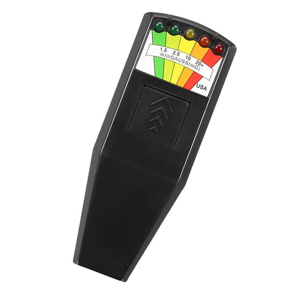 CNE Emf Meter magnetfeltdetektor med 9V batteri - Perfekt