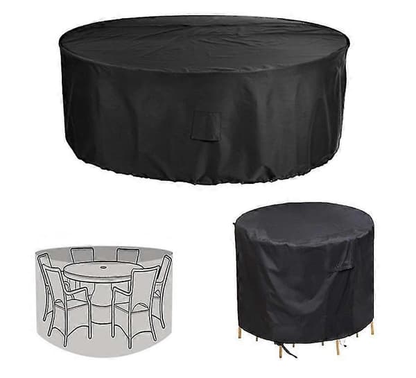 Rund möbelöverdrag, dammtätt och vattentätt, skyddande överdrag för utemöbler av hög kvalitet - Perfet 244*59cm