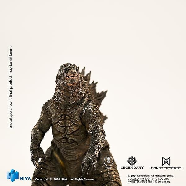 Hiya Toys Godzilla x Kong: New Empire Godzilla Evolution Exquisite Series Preview - Eksklusiv Actionfigur