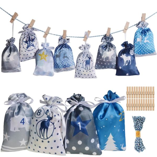 DIY adventskalender juletasker - Perfet