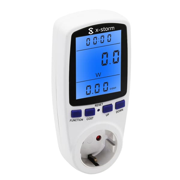 Strømmåler veggkontakt / LCD Energimåler for strømmåling - Perfet