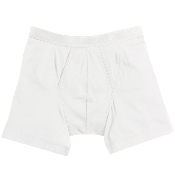 Fruit Of The Loom Classic Boxers för män (2-pack) Whit - Perfet White XL