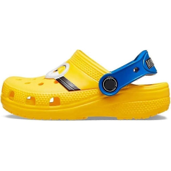 Barnens Minions Strandtofflor Sandaler Casual Skor Klompar Söta Gula Unisex - Perfet C10 16cm
