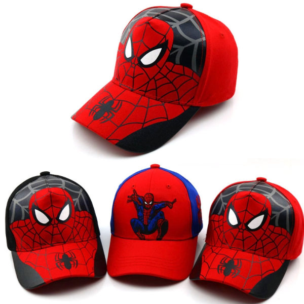 SPIDER-MN Baseball Cap Justerbare Casual Hats for Kids - Perfet A