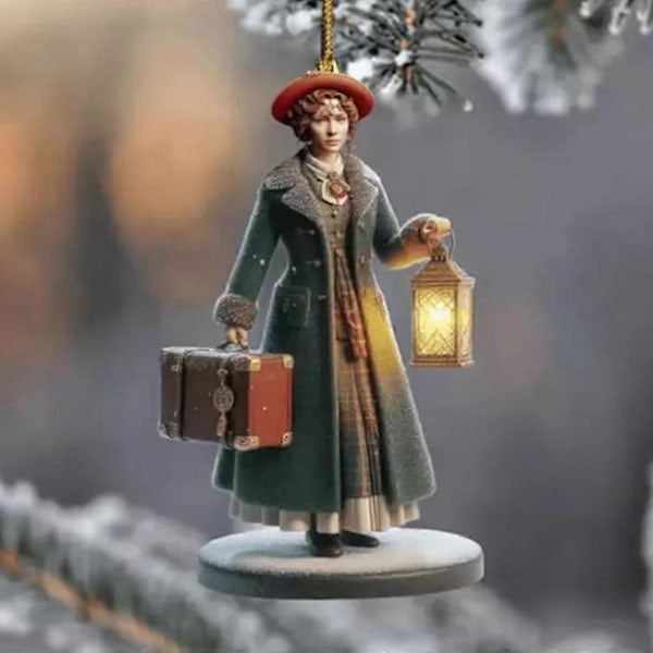 Nytt Juletrepynt, Outlander Dekorasjon Hjem Collage Festlig 8cm - Perfekt C 1pc